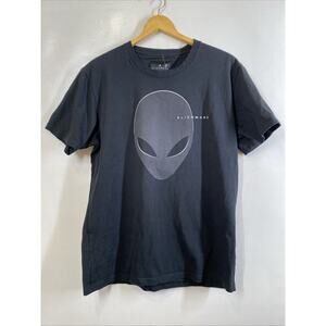 Alienware Black Short Sleeve T-shirt Mens Large 42-44